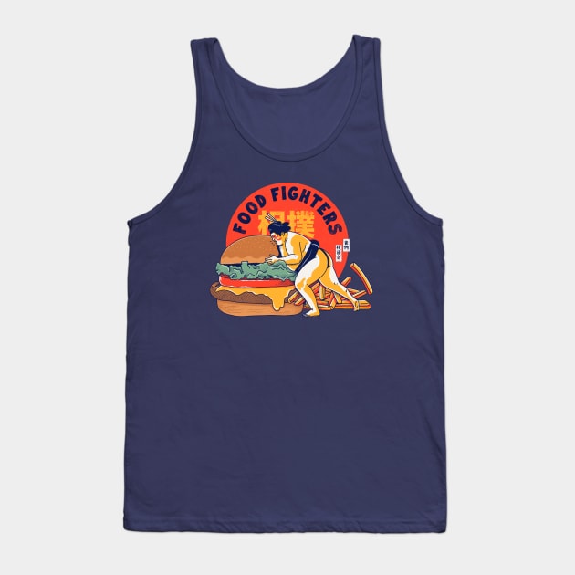 Food Fighters Sumo Tank Top by ppmid
